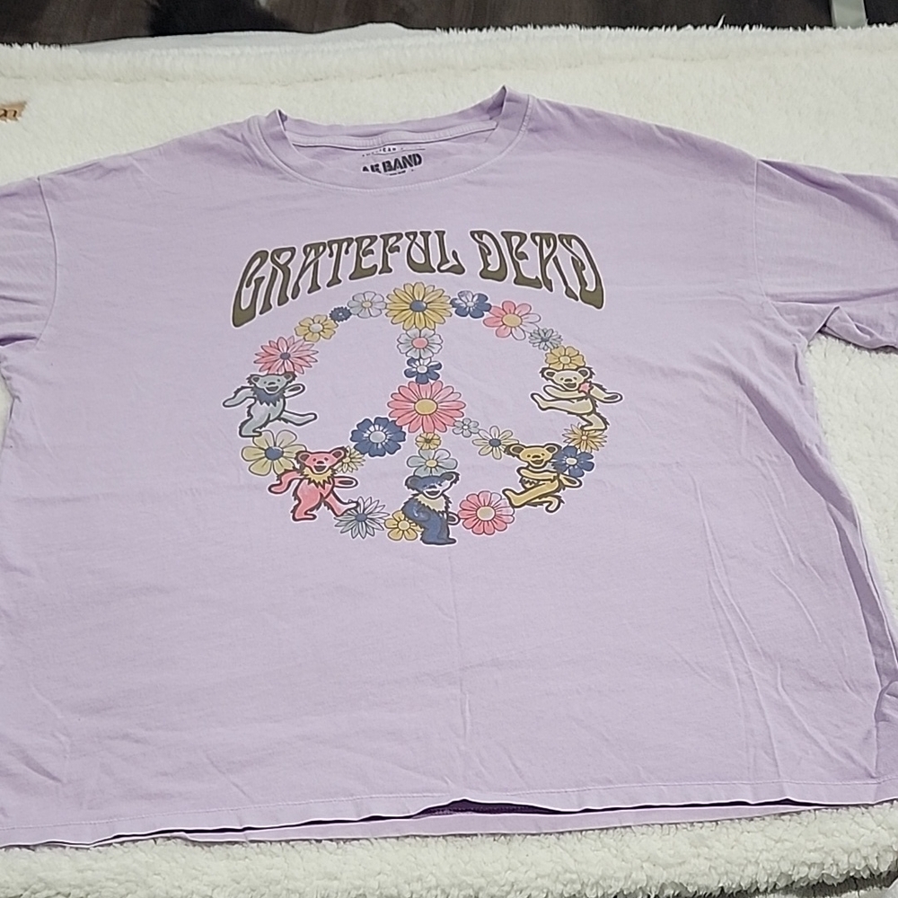 Grateful Dead Lilac Graphic Tee